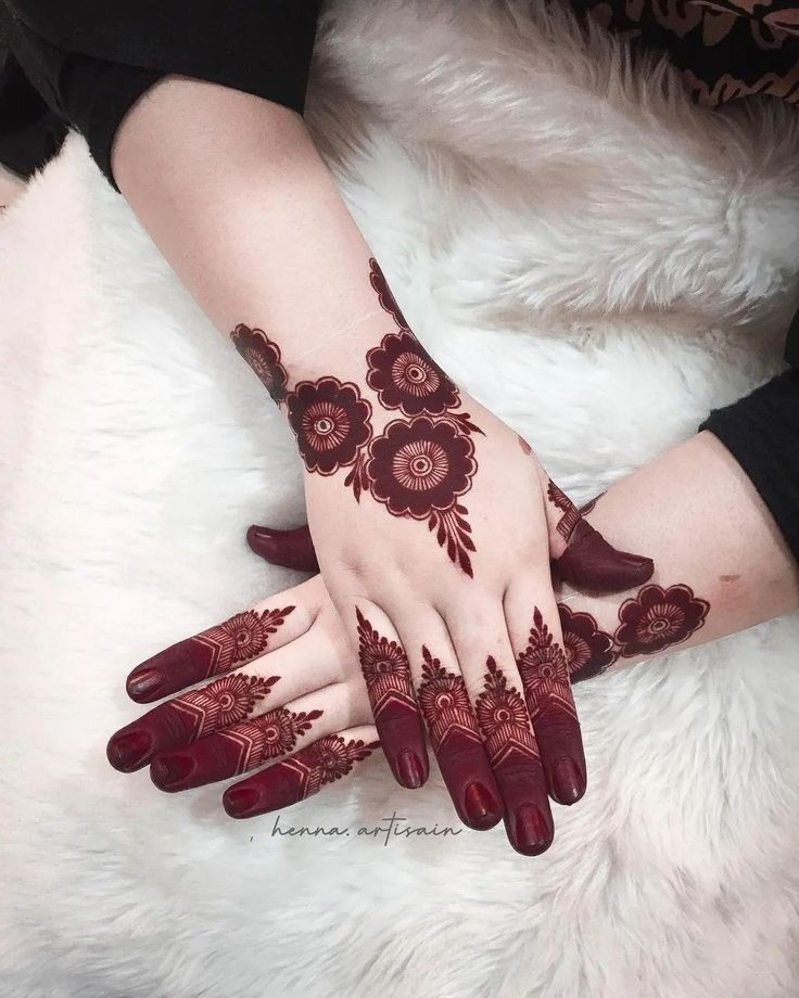 Mehndi designs for Barat 16