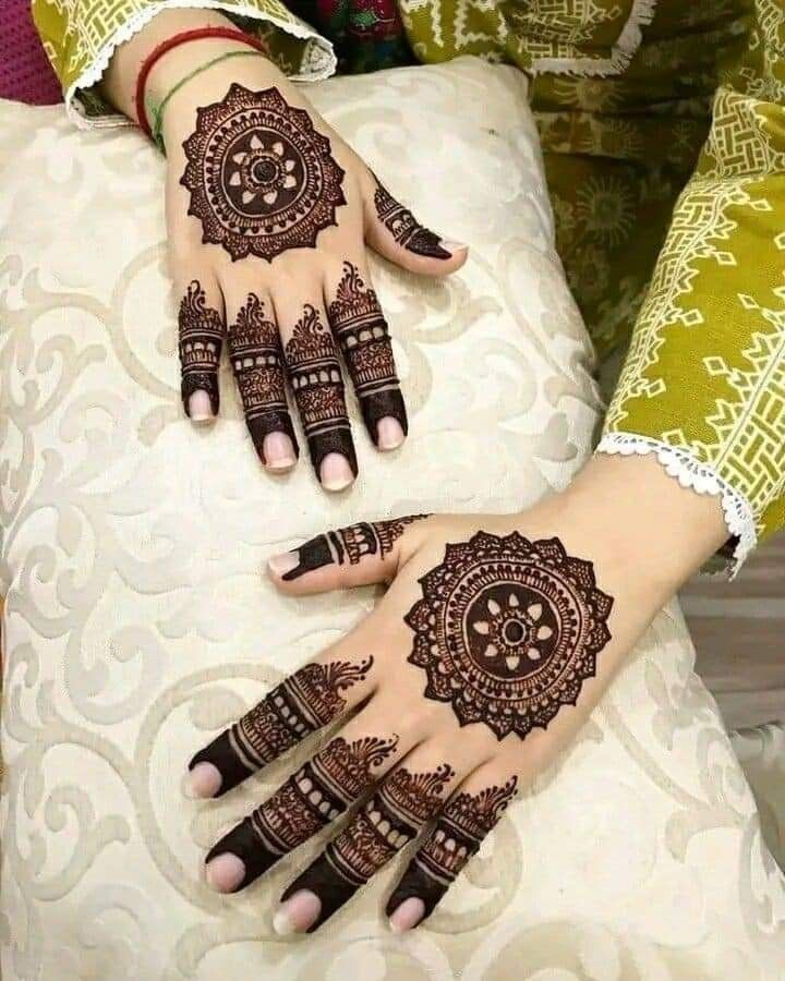 Mehndi designs for Barat 23