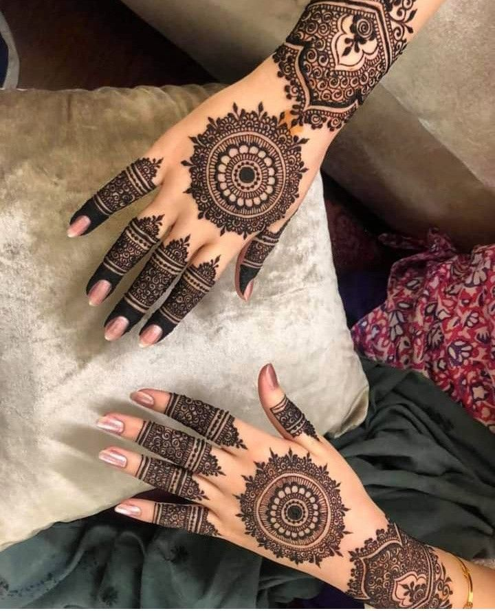Mehndi designs for Barat 24
