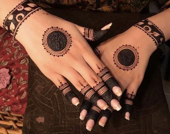 Mehndi designs for Barat 26