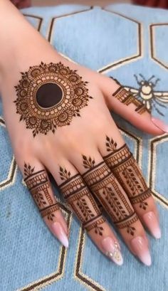 Mehndi designs for Barat 28