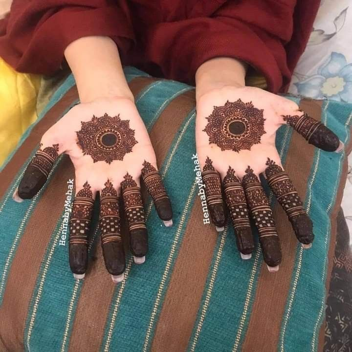 Mehndi designs for Barat 32