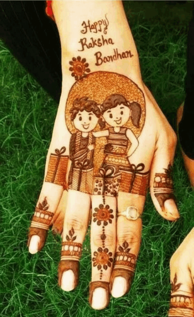 Mehndi Designs For Raksha Bandhan 2