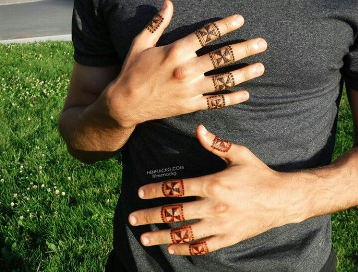 Mehndi Designs For Boys 4