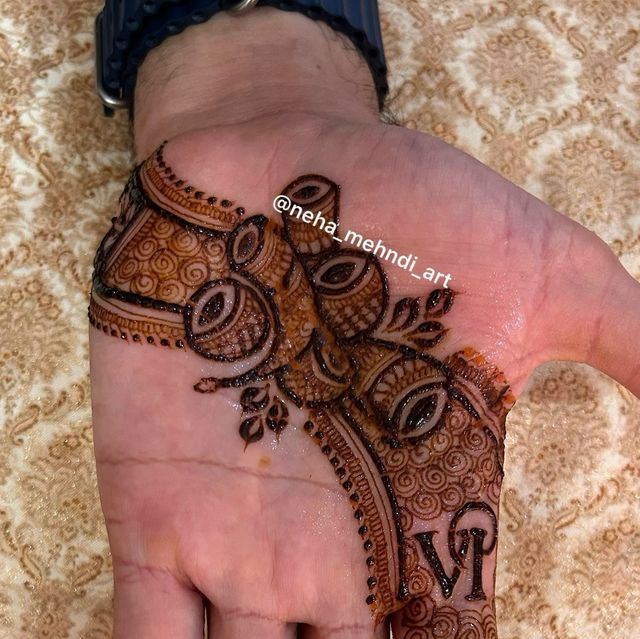 Mehndi Designs For Boys 7