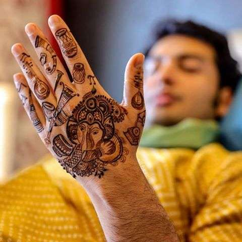 Mehndi Designs For Boys 8