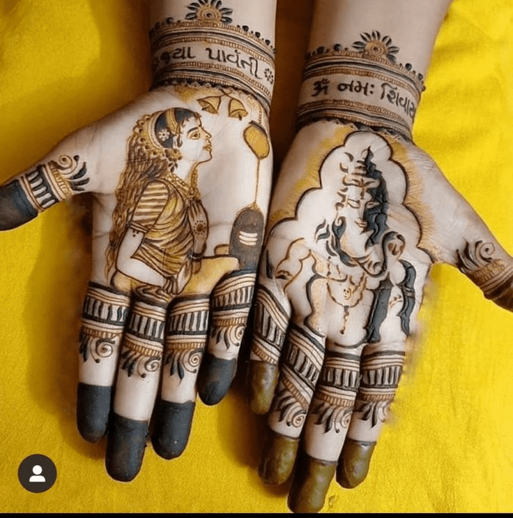 Pretty -mehndi-designs-for-mahashivratri